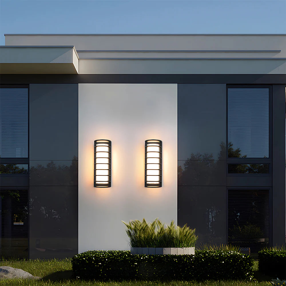 Acryl Ronde LED Buitenwandlamp - IP68 Waterdicht