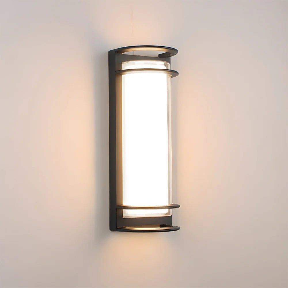 Acryl Ronde LED Buitenwandlamp - IP68 Waterdicht