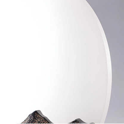 Moderne Maan Wandlamp met Natuurlijke Elegantielijnen