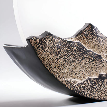 Moderne Maan Wandlamp met Natuurlijke Elegantielijnen