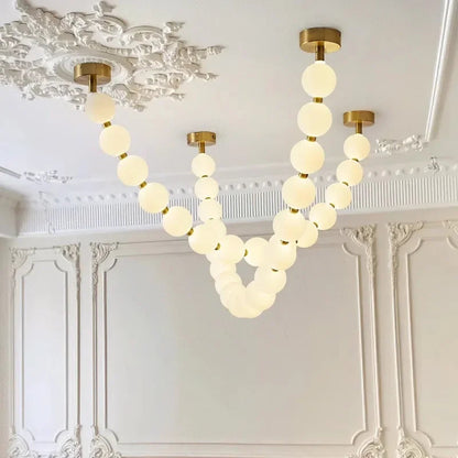 Moderne Ketting Plafondlamp met LED Verlichting