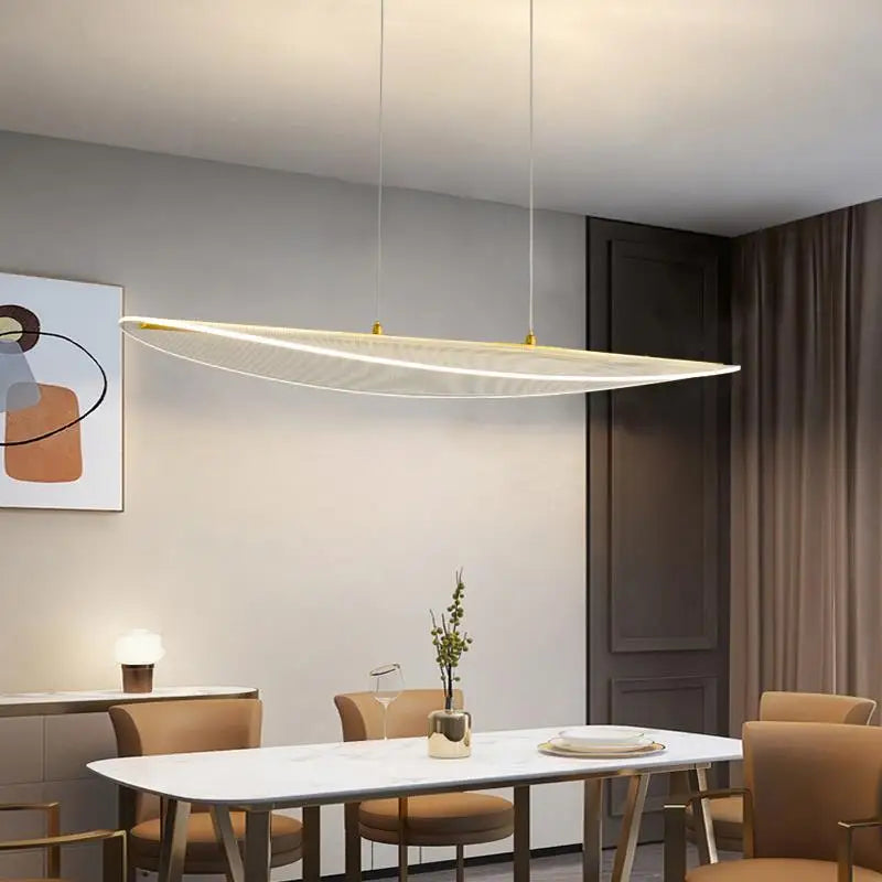 Moderne Dimbare Gebogen LED Hanglamp