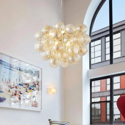 Moderne Glazen Bol hanglamp Kroonluchter