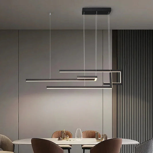 Moderne Scandinavische Geometrie LED Kroonluchter