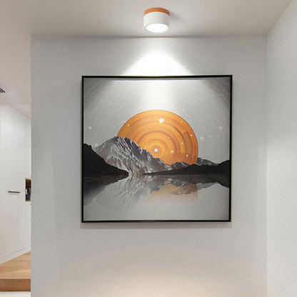 Plafondlamp LED Cilinder Aluminium Moderne Opbouw Lamp