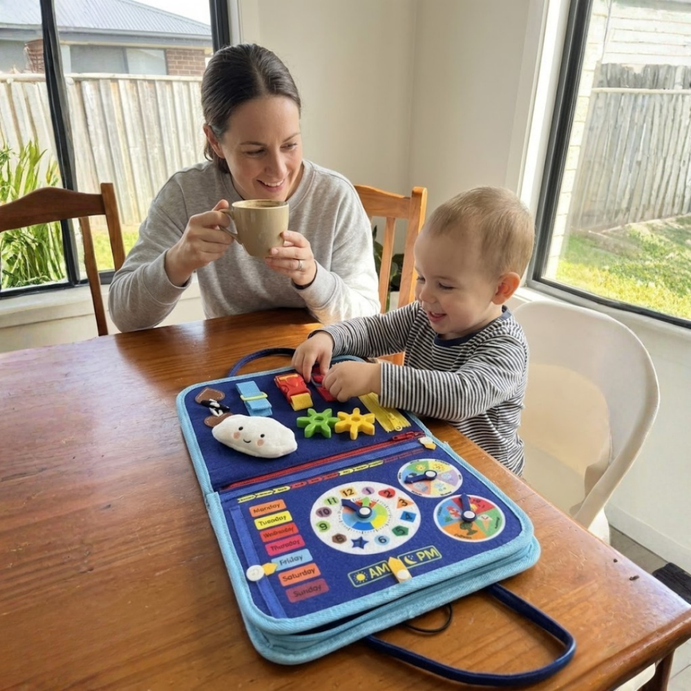 Montessori Speelgoed Druktebord Educatief Activiteitenbord