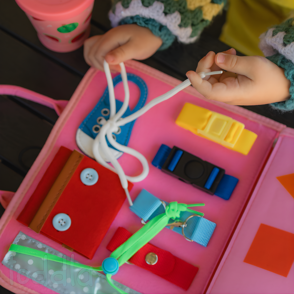 Montessori Speelgoed Druktebord Educatief Activiteitenbord