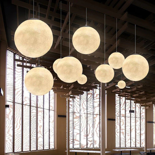 LUNA Glow – Elegante Maanvormige Hanglamp