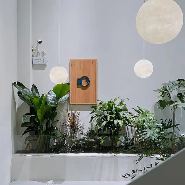 LUNA Glow – Elegante Maanvormige Hanglamp