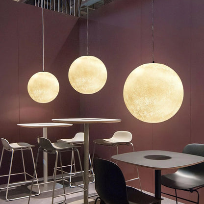 LUNA Glow – Elegante Maanvormige Hanglamp