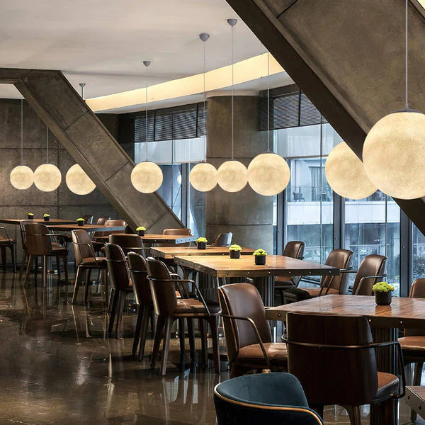 LUNA Glow – Elegante Maanvormige Hanglamp