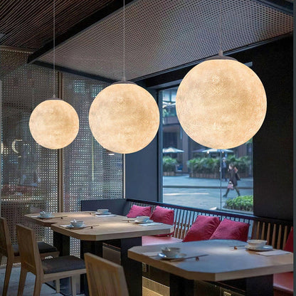 LUNA Glow – Elegante Maanvormige Hanglamp