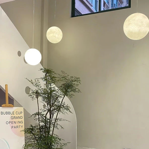 LUNA Glow – Elegante Maanvormige Hanglamp