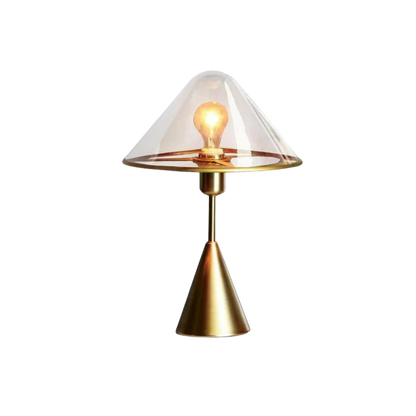 Moderne Jasje Gouden Paddenstoel Tafellamp