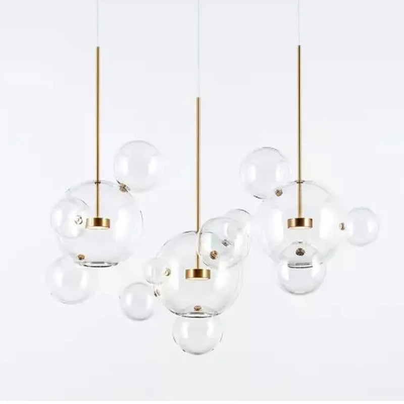 Bubbel Hanglamp met Luxe Glasdesign