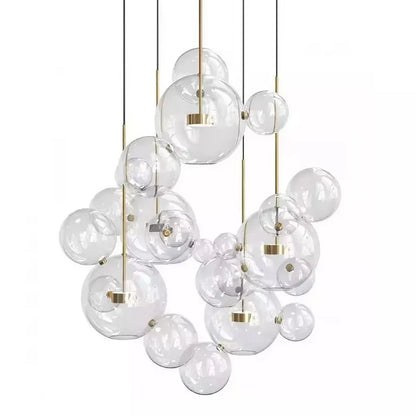 Bubbel Hanglamp met Luxe Glasdesign
