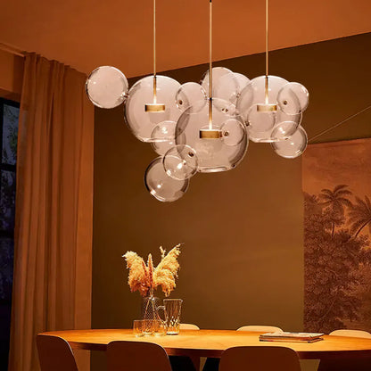 Bubbel Hanglamp met Luxe Glasdesign