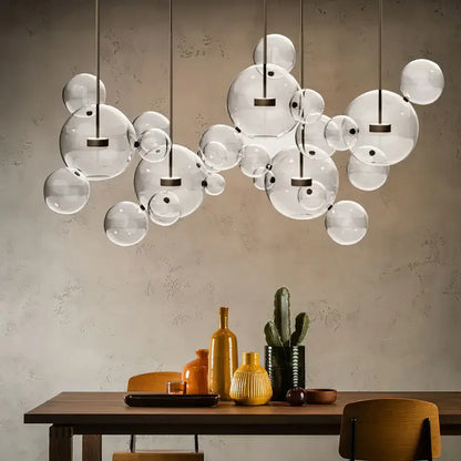 Bubbel Hanglamp met Luxe Glasdesign