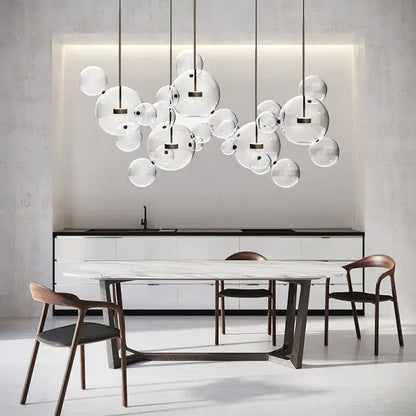Bubbel Hanglamp met Luxe Glasdesign