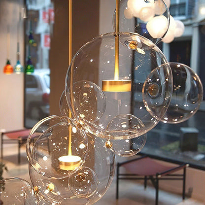 Bubbel Hanglamp met Luxe Glasdesign