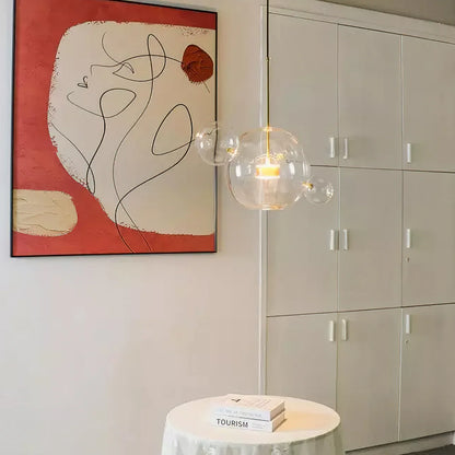 Bubbel Hanglamp met Luxe Glasdesign