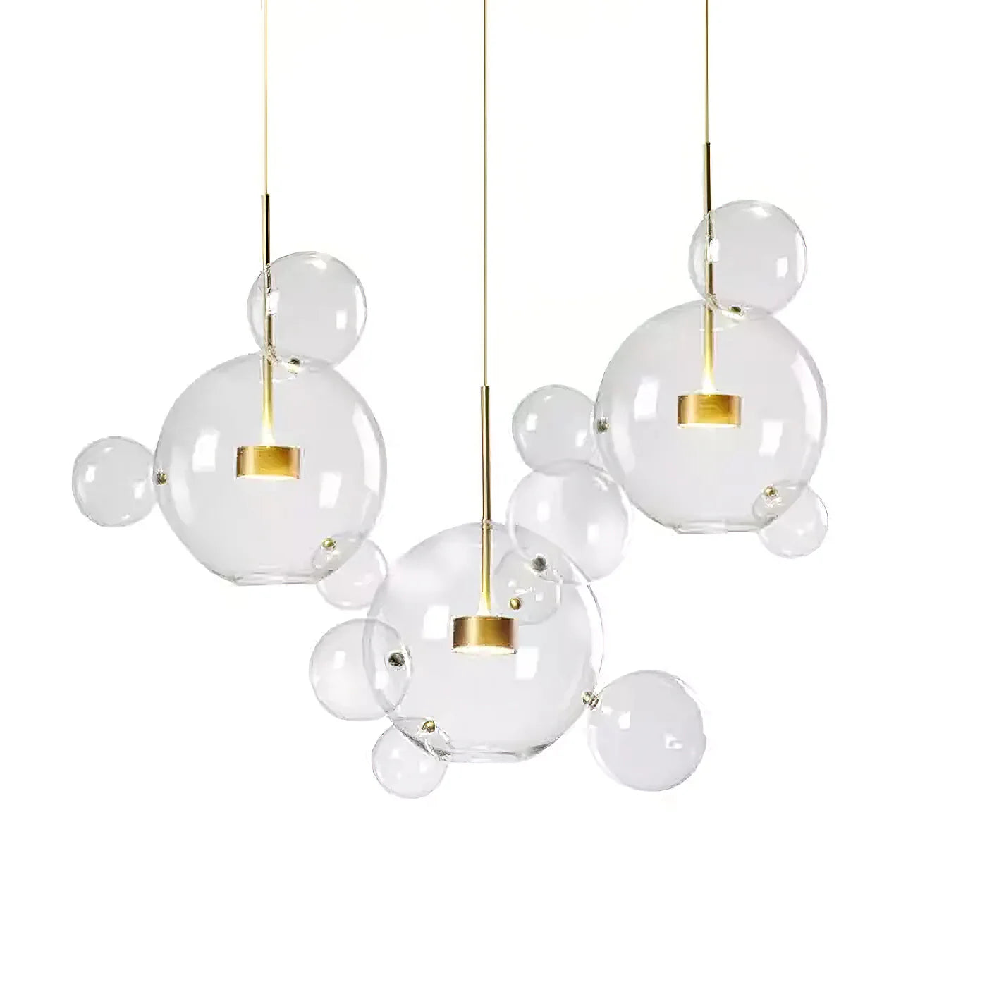 Bubbel Hanglamp met Luxe Glasdesign