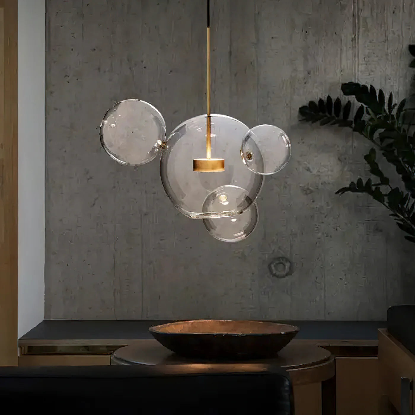 Bubbel Hanglamp met Luxe Glasdesign