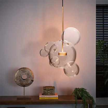 Bubbel Hanglamp met Luxe Glasdesign