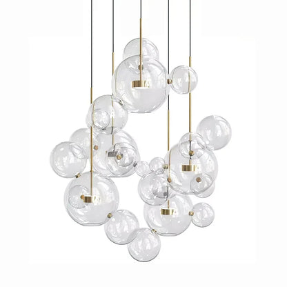 Bubbel Hanglamp met Luxe Glasdesign