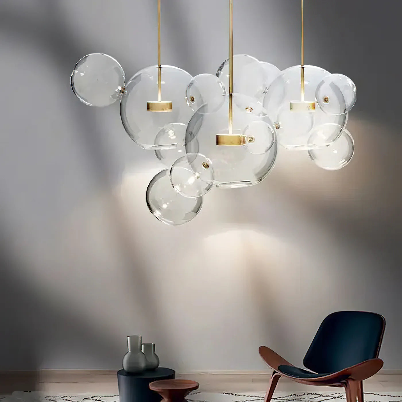Bubbel Hanglamp met Luxe Glasdesign