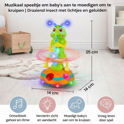 Educatief Speelgoed Muzikaal Kruipspeelgoed Licht Geluid Baby