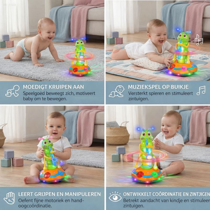 Educatief Speelgoed Muzikaal Kruipspeelgoed Licht Geluid Baby