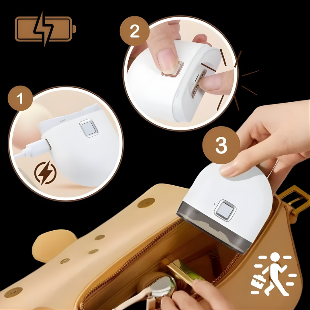 Nagelknipper Elektrisch Oplaadbaar LED Lamp