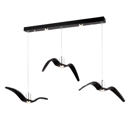 Minimalistisch Aluminium Vleugelvormige Hanglamp