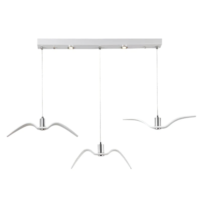 Minimalistisch Aluminium Vleugelvormige Hanglamp