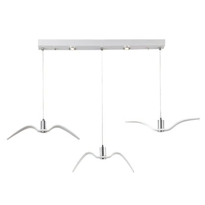 Minimalistisch Aluminium Vleugelvormige Hanglamp