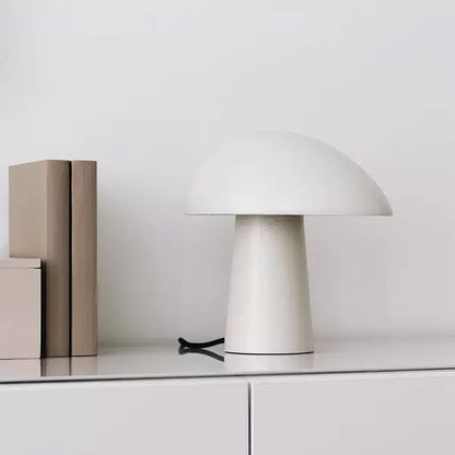 Night Owl Tafellamp met Houtnerf Design