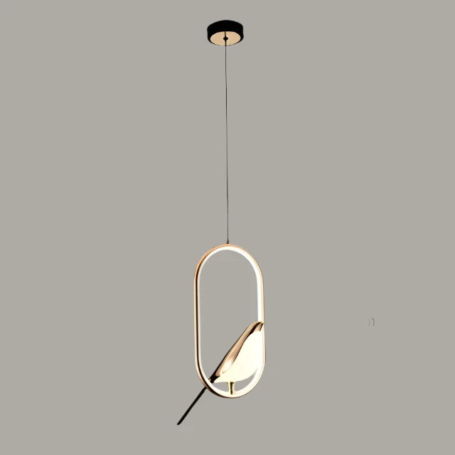 Aurelia Luxe Gouden Vogel Hanglamp