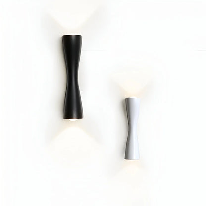 Nordic Aluminium Moderne Zandloper Wandlamp