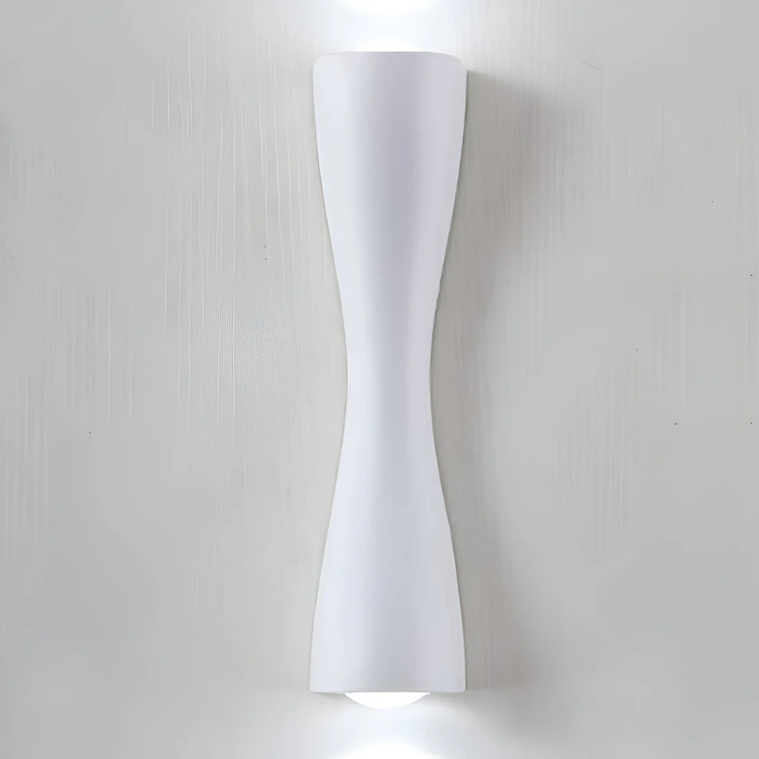 Nordic Aluminium Moderne Zandloper Wandlamp
