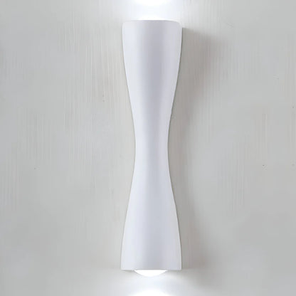 Nordic Aluminium Moderne Zandloper Wandlamp