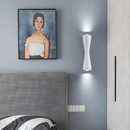 Nordic Aluminium Moderne Zandloper Wandlamp