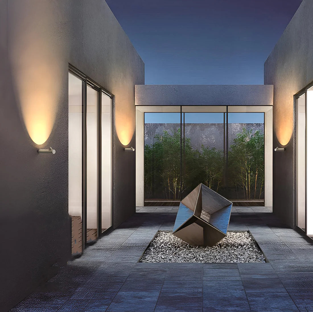 Nordic IP65 Waterdichte Binnen &  Buiten Wandlamp