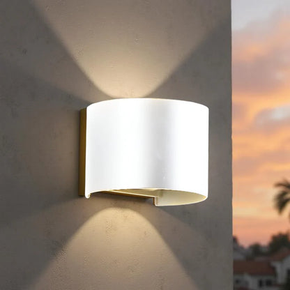 Nordic Ronde IP65 Waterdichte Buiten Wandlamp