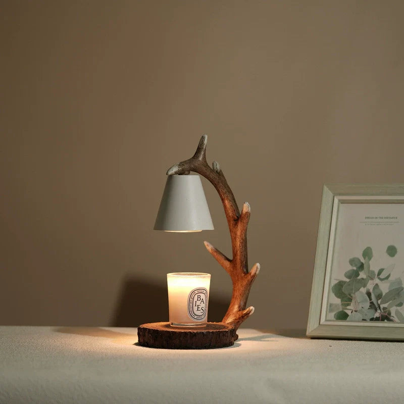 Nordic Warme Licht Antler Tafellamp