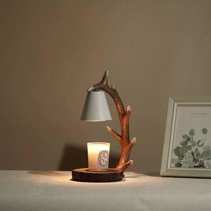 Nordic Warme Licht Antler Tafellamp