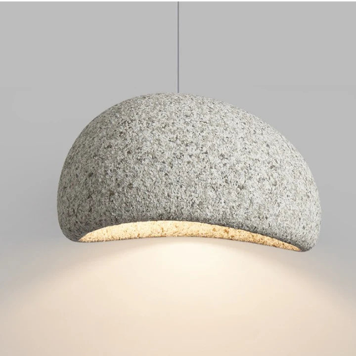 Scandinavische Wabi Sabi Glasvezel Hanglamp