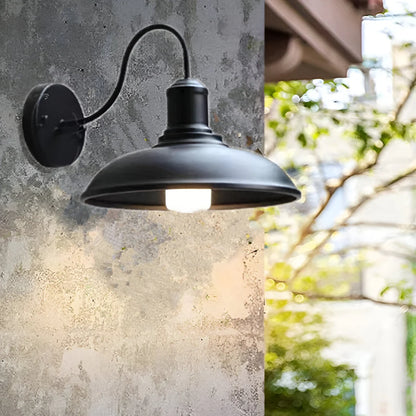 Komvormige IJzeren IP65 Waterdichte Buiten Wandlamp