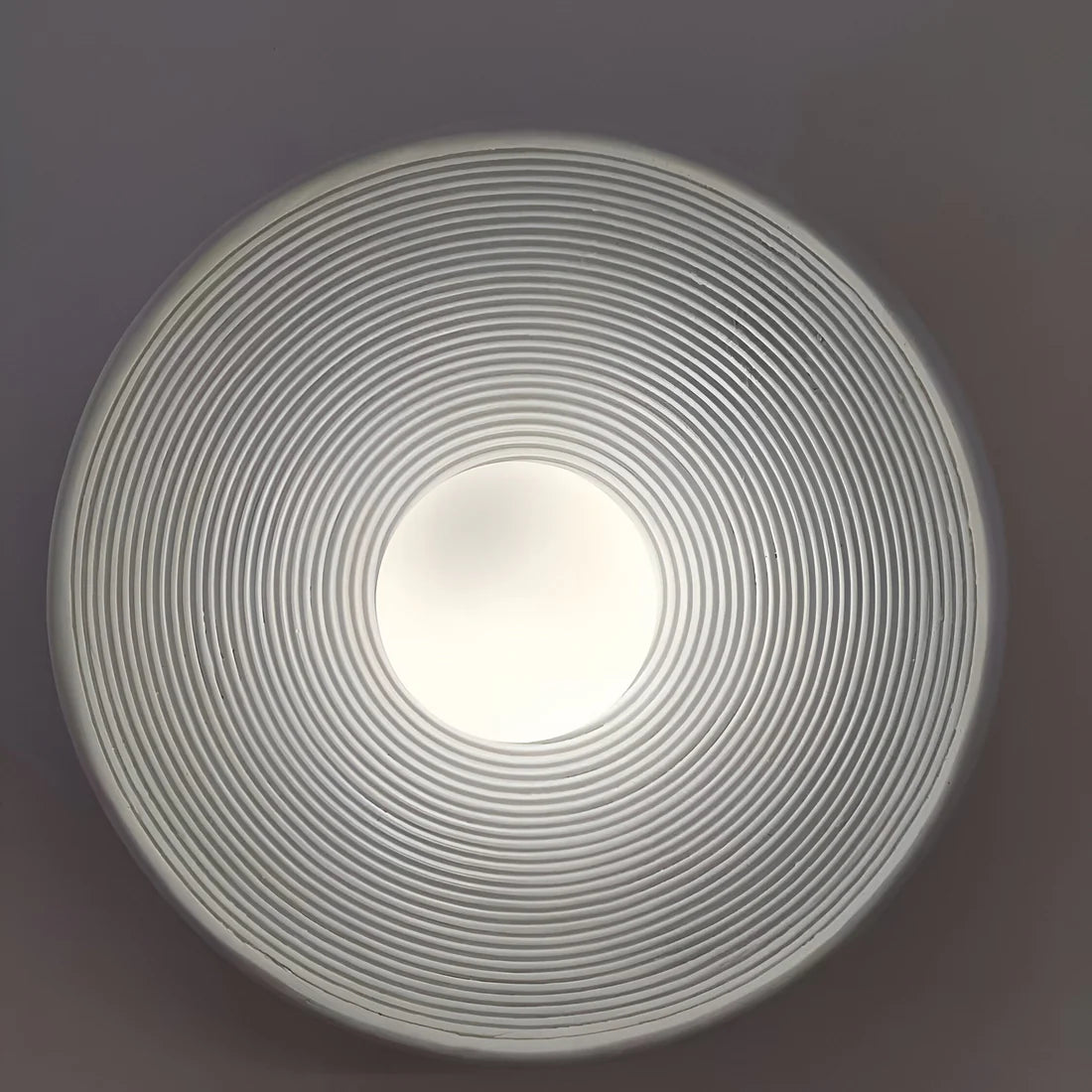 Retro Keramische Stijl Hars Ronde LED Wandlamp