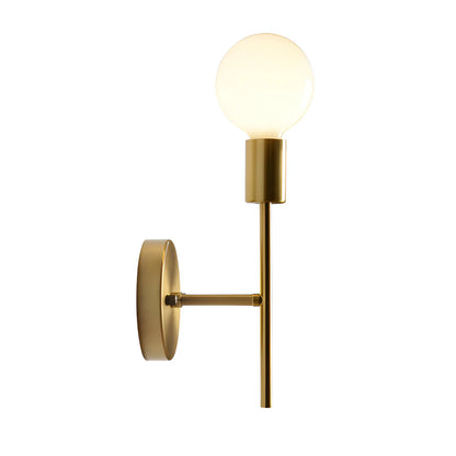 Retro Stijl Schaduwloze Enkele Hoofd Wandlamp